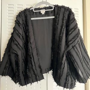 A New Day Fringed Open Cardigan